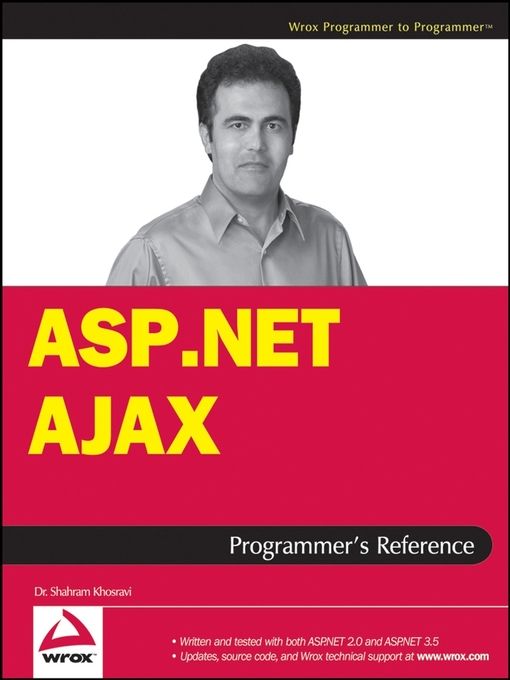 Cover image for ASP.NET AJAX Programmer's Reference